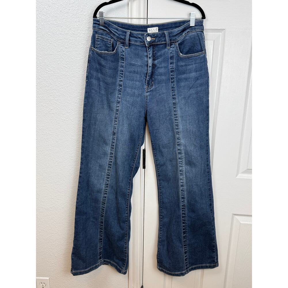 Blue Artemis 12P Bootcut Jeans Women Petite Stretch Denim Dark Wash